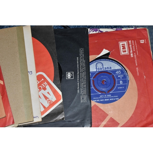 436 - TWO BOXES OF APPROXIMATELY 300 45 R.P.M SINGLE RECORDS, to include artists, Pat Boon, Black Sabbath,... 