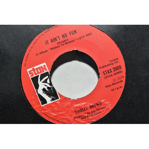 448 - A QUANTITY OF 45 R.P.M. RECORDS, mainly 1960's & 1970's, mainly Soul including a number of singles o... 