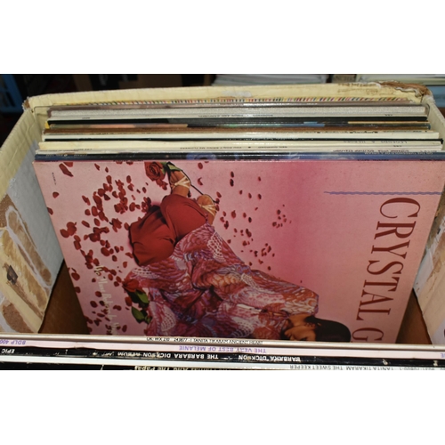 456 - THREE BOXES OF LPs, approximately 120, to include artists, Neil Diamond, Fleetwood Mac, Led Zeppelin... 