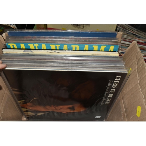 456 - THREE BOXES OF LPs, approximately 120, to include artists, Neil Diamond, Fleetwood Mac, Led Zeppelin... 