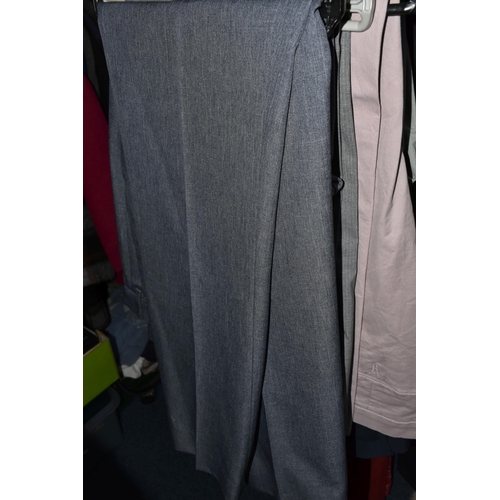 458 - SEVENTEEN PAIRS OF GENTLEMENS M&S TROUSERS, UK size waist 38'', leg 33'', comprising two pairs of to... 