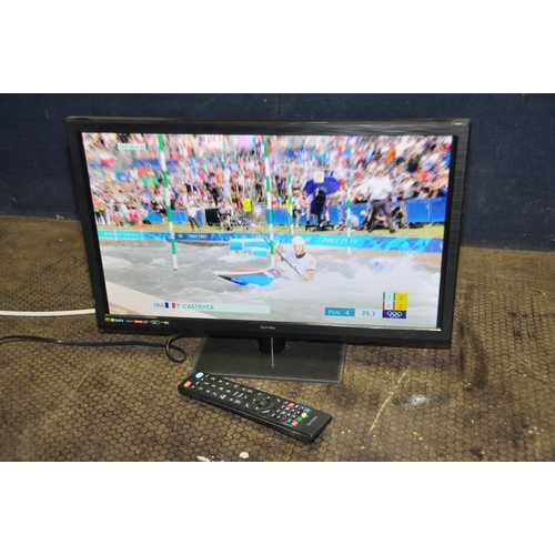 1091 - A TECHNIKA 22E21B 21.6in TV WITH REMOTE (PAT pass and working)