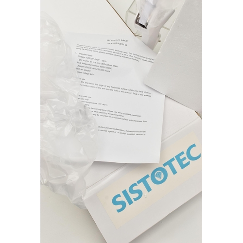 100 - A BOXED SISTOTEC PROFFESIONAL LED LAMP, product number 997E1409, EU plug (condition report: new in b... 