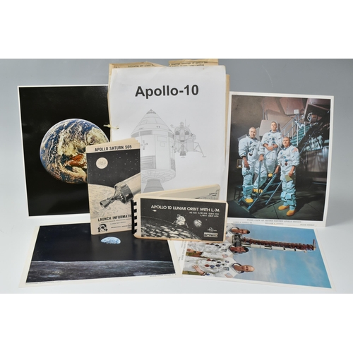 251 - NASA AND RUSSIAN PRESS RELEASE PAPERS RELATING TO THE APOLLO 10 SPACE MISSION, to include selection ... 