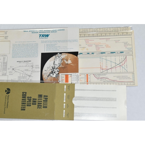 265 - TWO APOLLO SPACE RELATED INFORMATION PAMPHLETS, comprising a TRW Systems Group 'Apollo 11 Mission In... 