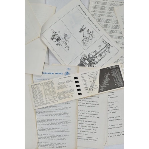 268 - NASA APOLLO 13 PRESS RELEASES AND OTHER APOLLO 13 OFFICIAL PRESS RELEASES, to include a letter to th... 