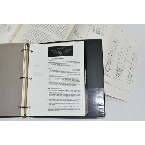 272 - NASA 'INTERNATIONAL SPACE STATION' PRESS INFORMATION BOOK, in the form of an A4 binder, produced in ... 