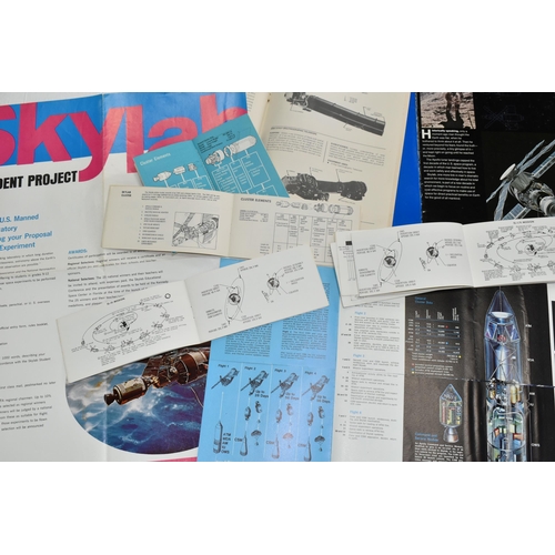 273 - A SMALL COLLECTION OF PRINTED EPHEMERA RELATING TO THE SKYLAB SPACE PROJECT, comprising an official ... 