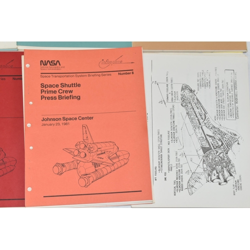 278 - NASA PRESS PACKS RELATING TO THE SPACE SHUTTLE, comprising (1) Technological Innovation in the Desig... 