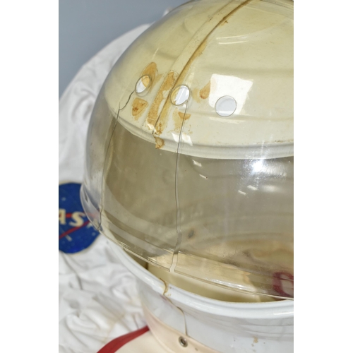 287 - A RARE AMC-70 APOLLO 12 CHILDREN'S ASTRONAUT SPACESUIT, comprising a plastic helmet and a vinyl spac... 