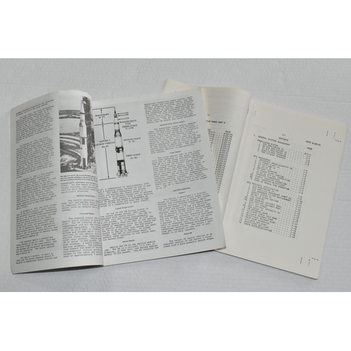 290 - TWO NASA INFORMATION DOCUMENTS, the first a Command and Service Module 'CSM Systems Checklist' publi... 