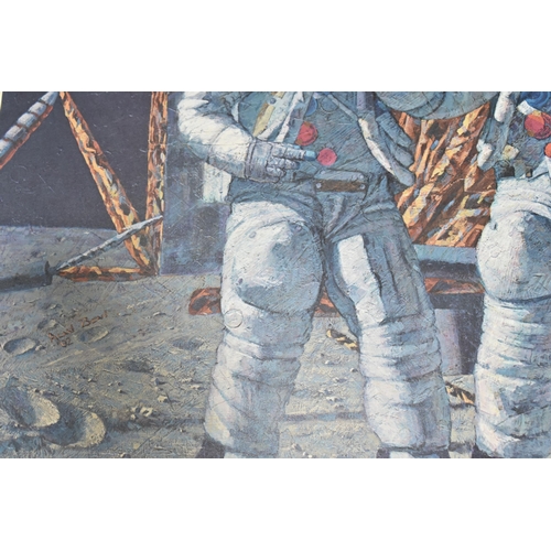 301 - A SPECIAL EDITION PRINT OF CONRAD, GORDON, AND BEAN: THE FANTASY BY ALAN BEAN (1993) a lithograph pr... 