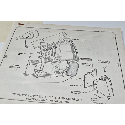 308 - A GEMINI INERTIAL MEASURING UNIT BOOKLET, the booklet informed Astronauts working on the programme o... 