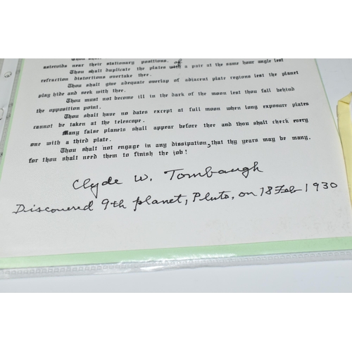 309 - A QUANTITY OF DOCUMENTS RELATING TO THE TOUR OF PRESIDENT JOHNSON TO THE KENNEDY SPACE CENTRE compri... 