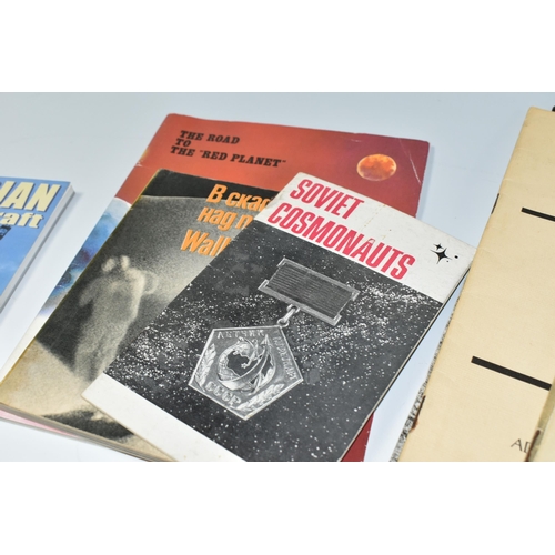 310 - A GROUP OF DOCUMENTS IN ENGLISH AND RUSSIAN RELATING TO THE SOVIET SPACE PROGRAMME comprising photos... 