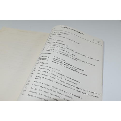 316 - A PROJECT GEMINI TEST AND OPERATIONS REPORT FROM 1963 covering an evaluation of process and procedur... 