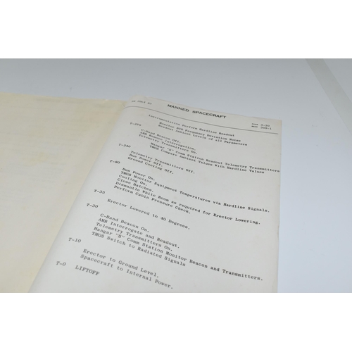 316 - A PROJECT GEMINI TEST AND OPERATIONS REPORT FROM 1963 covering an evaluation of process and procedur... 