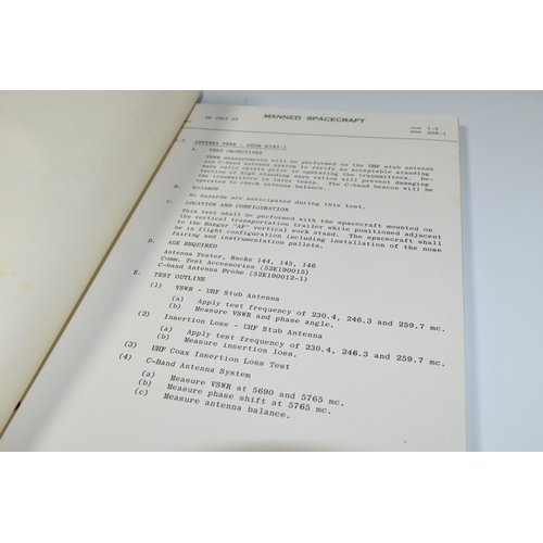 316 - A PROJECT GEMINI TEST AND OPERATIONS REPORT FROM 1963 covering an evaluation of process and procedur... 