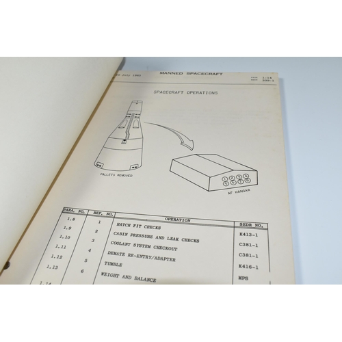 316 - A PROJECT GEMINI TEST AND OPERATIONS REPORT FROM 1963 covering an evaluation of process and procedur... 