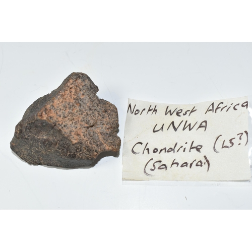 325 - AN UNCLASSIFIED NWA METEORITE, Chondrite status unknown, possibly from the Sahara Desert, 136g