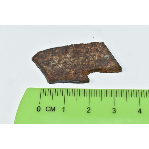 341 - A SLICE OF SAHARA 97001 METEORITE, classified L6 Chondrite, found 1997, 4.8g