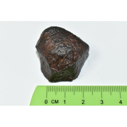 350 - AN ORIENTED BULLET METEORITE SAMPLE, 23.8g