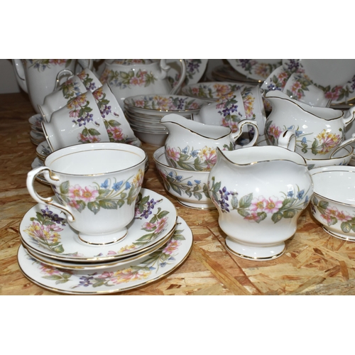 369 - A SEVENTY-EIGHT PIECE PARAGON COUNTRY LANE TEA SERVICE to include two milk jugs, one cream jug, thre... 