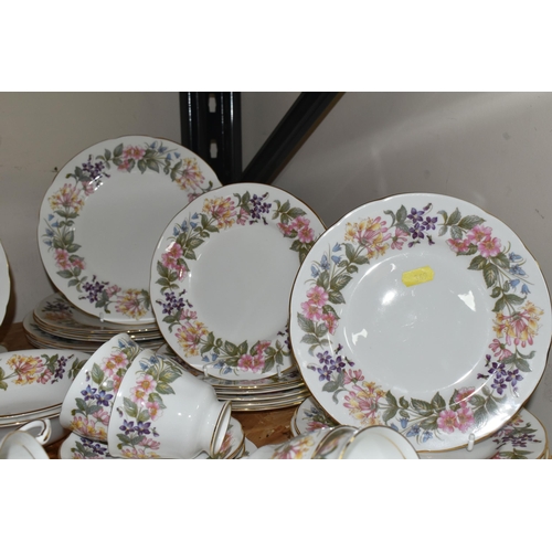 369 - A SEVENTY-EIGHT PIECE PARAGON COUNTRY LANE TEA SERVICE to include two milk jugs, one cream jug, thre... 