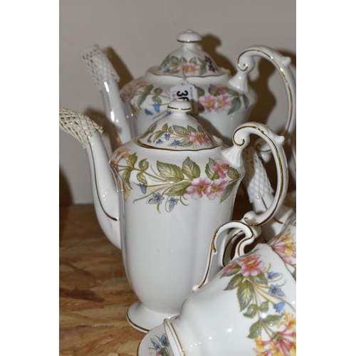 369 - A SEVENTY-EIGHT PIECE PARAGON COUNTRY LANE TEA SERVICE to include two milk jugs, one cream jug, thre... 