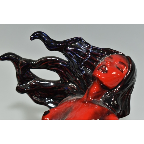 404 - A RUBY FUSION BY PEGGY DAVIES EROTIC FIGURE GROUP, titled 'Sexual Passion', height 22cm x width 25cm... 