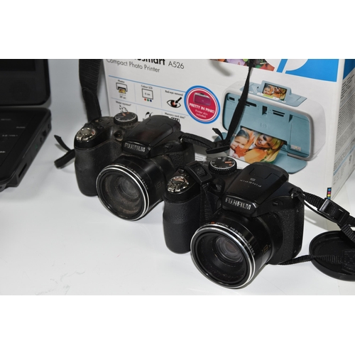 480 - THREE BOXES AND LOOSE PHOTOGRAPHIC, OPTICAL AND ELECTRICAL EQUIPMENT, to include cased Mako SC100 Di... 