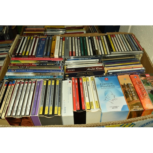 484 - FIVE BOXES OF CLASSICAL MUSIC AND OPERA CDS comprising approximately 400 CDS to include Hayden, Pava... 