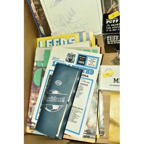 487 - ONE BOX OF MISCELLANEOUS ITEMS, to include British Airways Concorde Commemorative Presentation pack,... 