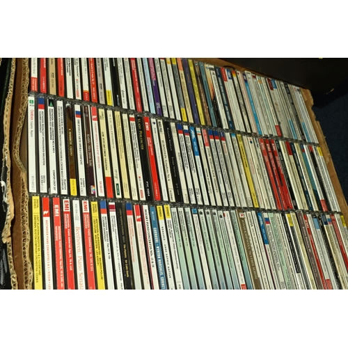 494 - FIVE BOXES OF CDs, to include classical, opera, piano and orchestra approximately 700+ (5 boxes)