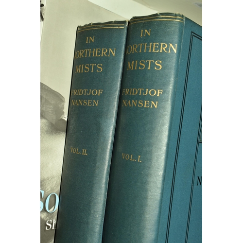 500 - FOUR BOOKS, comprising Nansen; Fridtjof, The First Crossing Of Greenland, New Edition with illustrat... 