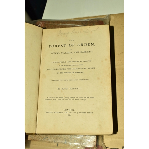 504 - THREE BOOKS, comprising Bateman; H.M, The M.F.H. Who Ran Riot, c1934, Hannett; John, The Forest Of A... 