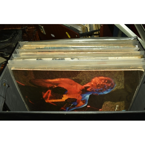 513 - TWO CASE OF APPROXIMATELY SEVENTY LPS to include The Rolling Stones, Black Sabbath, Deep Purple, Jim... 