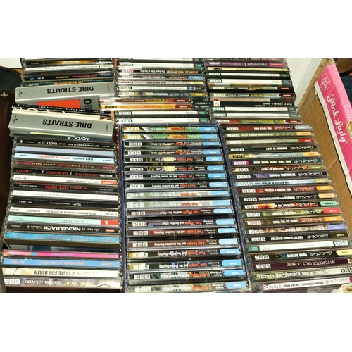 522 - THREE BOXES AND LOOSE CDS, PICTURES AND MISCELLANEOUS, to include, seventeen framed pictures of flow... 