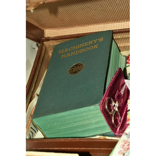 542 - TWO BOXES AND A CASE OF EPHEMERA AND MISCELLANEOUS ITEMS to include a boxed vintage collection of So... 