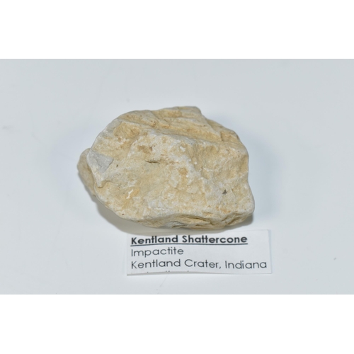 345 - A KENTLAND SHATTER CONE IMPACTITE, originating from the Kentland Carter in Indiana, 28g