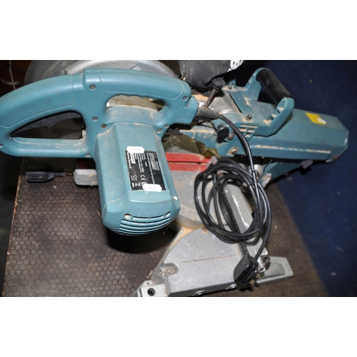 1081 - AN ERBAUER ERB255GS SLIDING COMPOUND MITRE SAW (PAT pass and working)