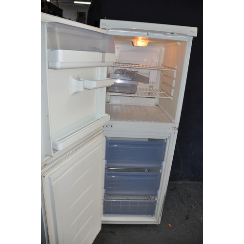 1097 - A LEC ELAN FRIDGE FREEZER width 53cm depth 60cm height 151cm (PAT pass and working at 0 and -18 degr... 