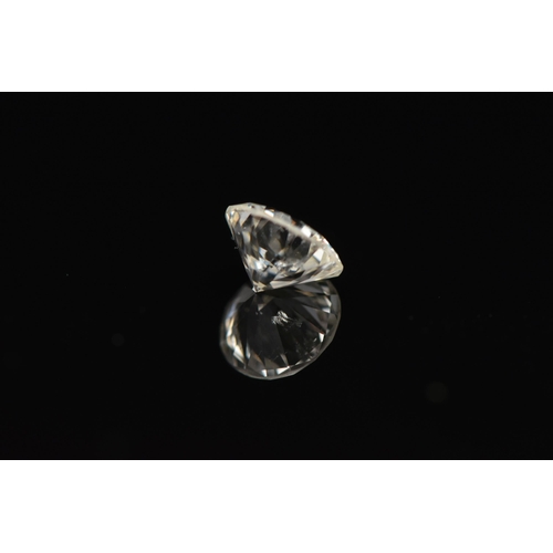 14 - A LOOSE DIAMOND, the round brilliant cut diamond, weighing approximately 1.07cts, assessed colour I-... 