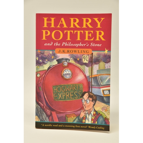 300 - ROWLING; J.K. Harry Potter and the Philosopher's Stone, 1st Edition, 1st Issue, pub. Bloomsbury 1997... 