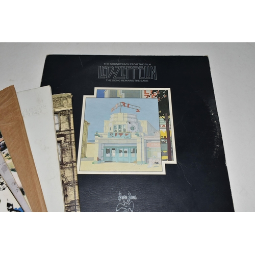 372 - LED ZEPPELIN / ROBERT PLANT, Ten LP Records comprising Led Zeppelin II, Atlantic K40037, Led Zeppeli... 