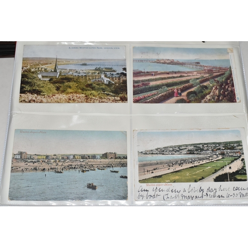 373 - Two Albums of Postcards containing approximately 235 miscellaneous examples from the early-mid 20th ... 