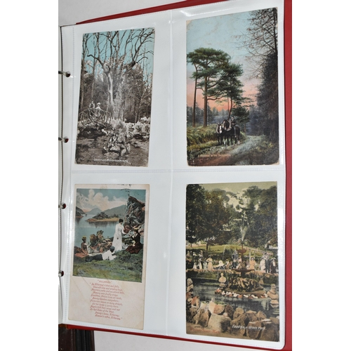 373 - Two Albums of Postcards containing approximately 235 miscellaneous examples from the early-mid 20th ... 