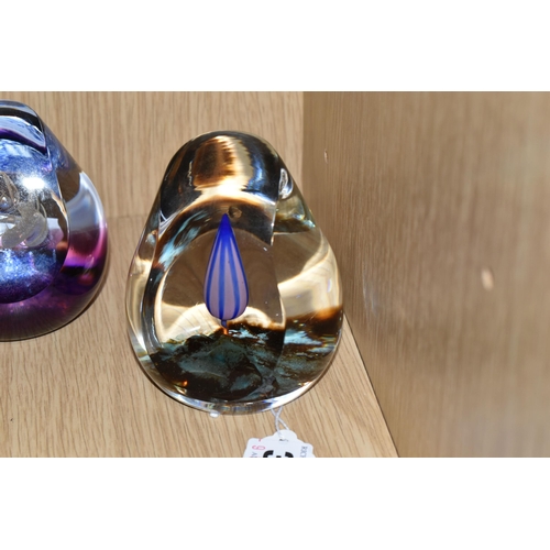 386 - FOUR CAITHNESS GLASS PAPERWEIGHTS, comprising limited editions 'Flight of Fancy' numbered 108/650, '... 