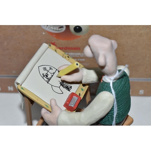 405 - A BOXED ROBERT HARROP 'WALLACE & GROMIT' LIMITED EDITION FIGURE, WG17 ' Wallace - We'll Go Where The... 