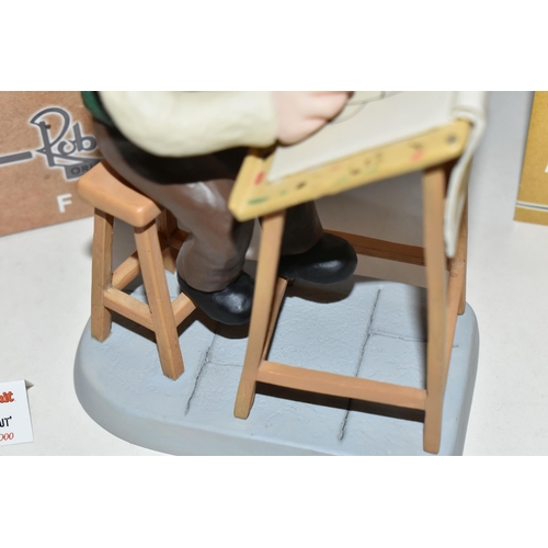 405 - A BOXED ROBERT HARROP 'WALLACE & GROMIT' LIMITED EDITION FIGURE, WG17 ' Wallace - We'll Go Where The... 